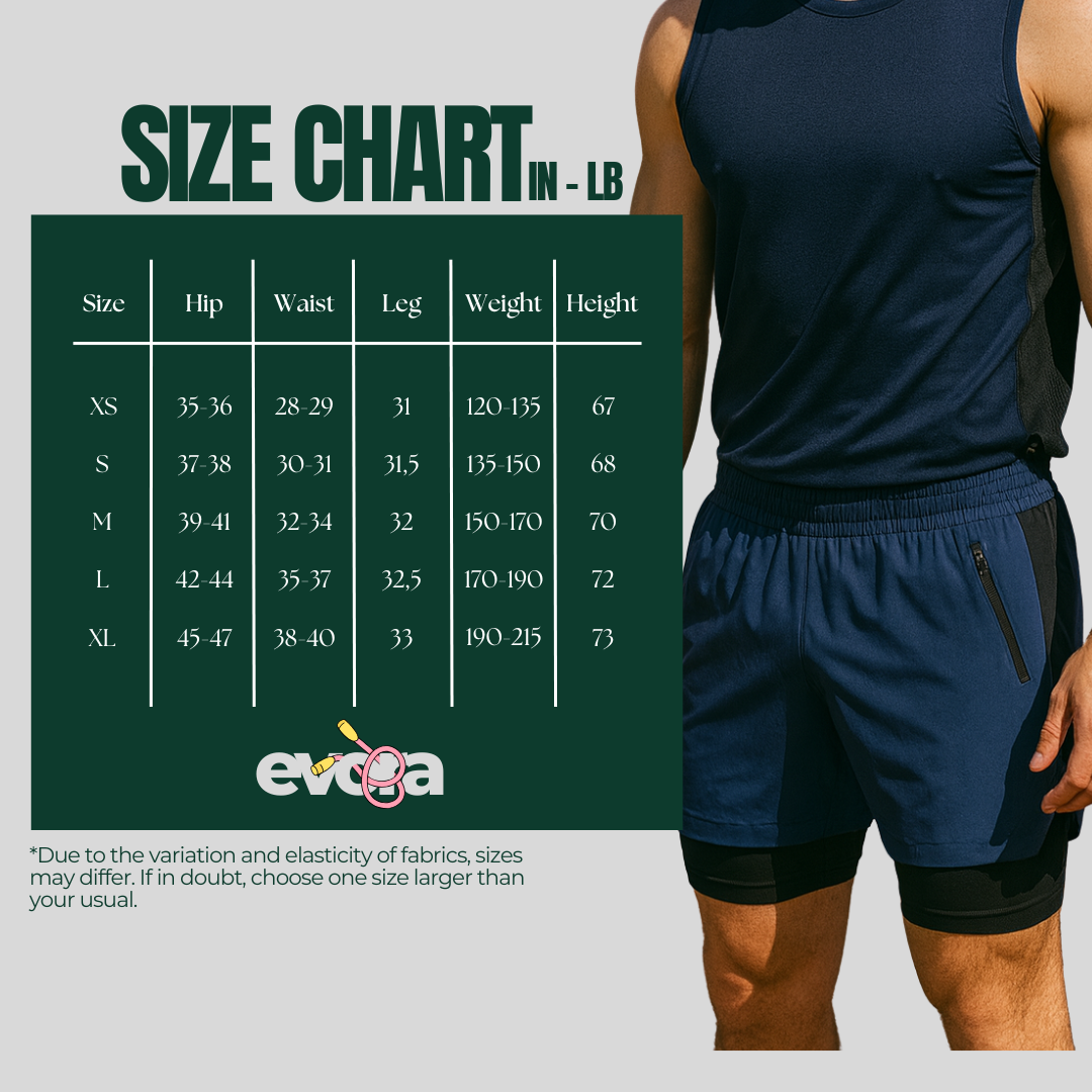 FlexMotion™ Men’s 2-in-1 Training & Running Shorts