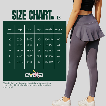 Sculptiva™ High-Waisted Skirted Leggings