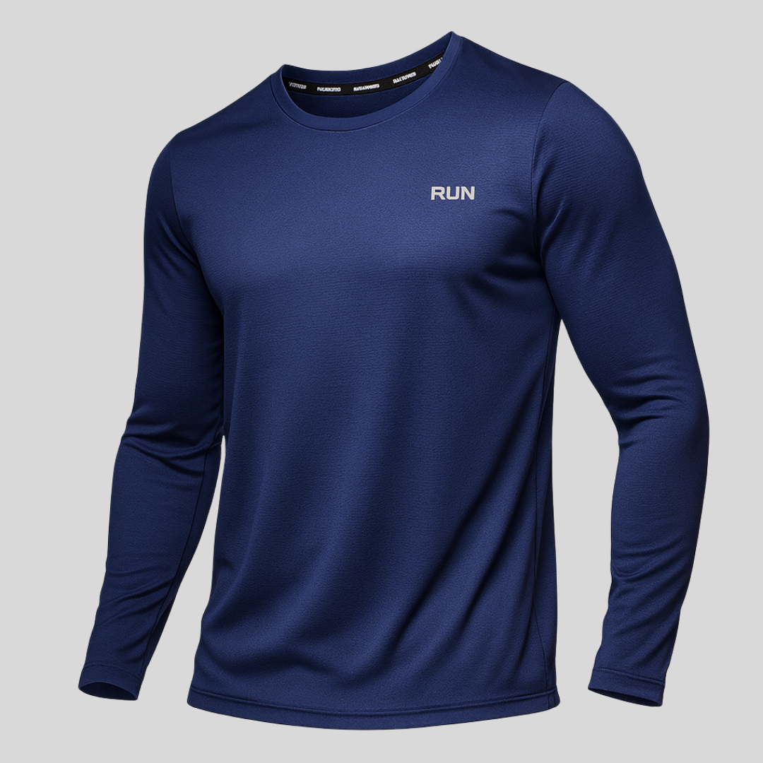 CoolWave™ Men’s Ice Silk Long Sleeve T-Shirt