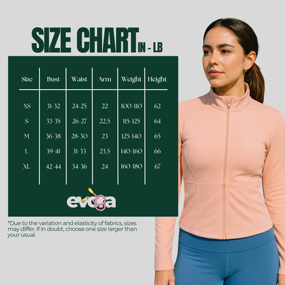 AeroJacket™ Premium Women’s Long Sleeve Fitness Jacket